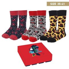 Sokid Minnie Mouse Täiskasvanu (3 uds) (Üks suurus) hind ja info | Naiste sokid | kaup24.ee