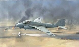 Сборная модель Italeri - Grumman A-6E TRAM Intruder Gulf War, 1/72, 1392 цена и информация | Конструкторы и кубики | kaup24.ee