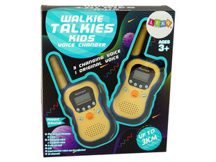 Walkie Talkies laste raadio, kollane цена и информация | Радиостанции, рации | kaup24.ee