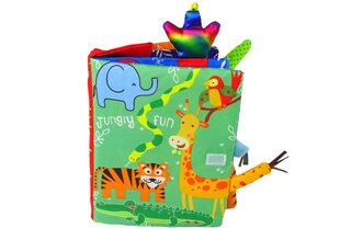 Värviline džungli loomade raamat цена и информация | Игрушки для малышей | kaup24.ee