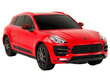 Porsche Macan turbo puldiga auto, punane hind ja info | Poiste mänguasjad | kaup24.ee