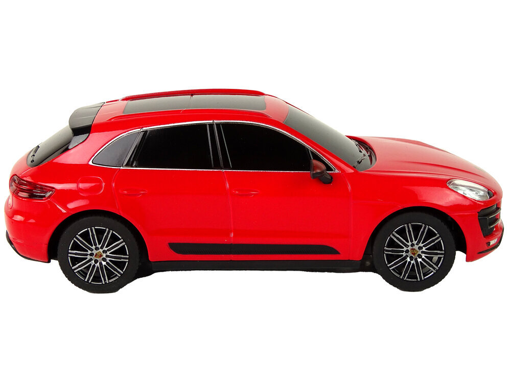 Porsche Macan turbo puldiga auto, punane hind ja info | Poiste mänguasjad | kaup24.ee