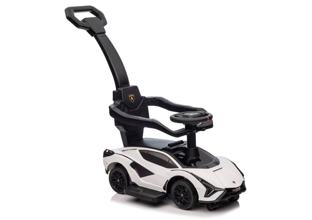 Libistamismasin, Lamborghini QLS-996T, valge цена и информация | Imikute mänguasjad | kaup24.ee