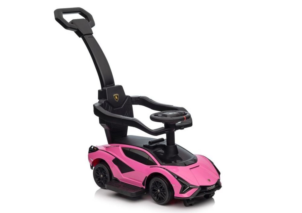 Libistamismasin, Lamborghini QLS-996T, roosa цена и информация | Imikute mänguasjad | kaup24.ee