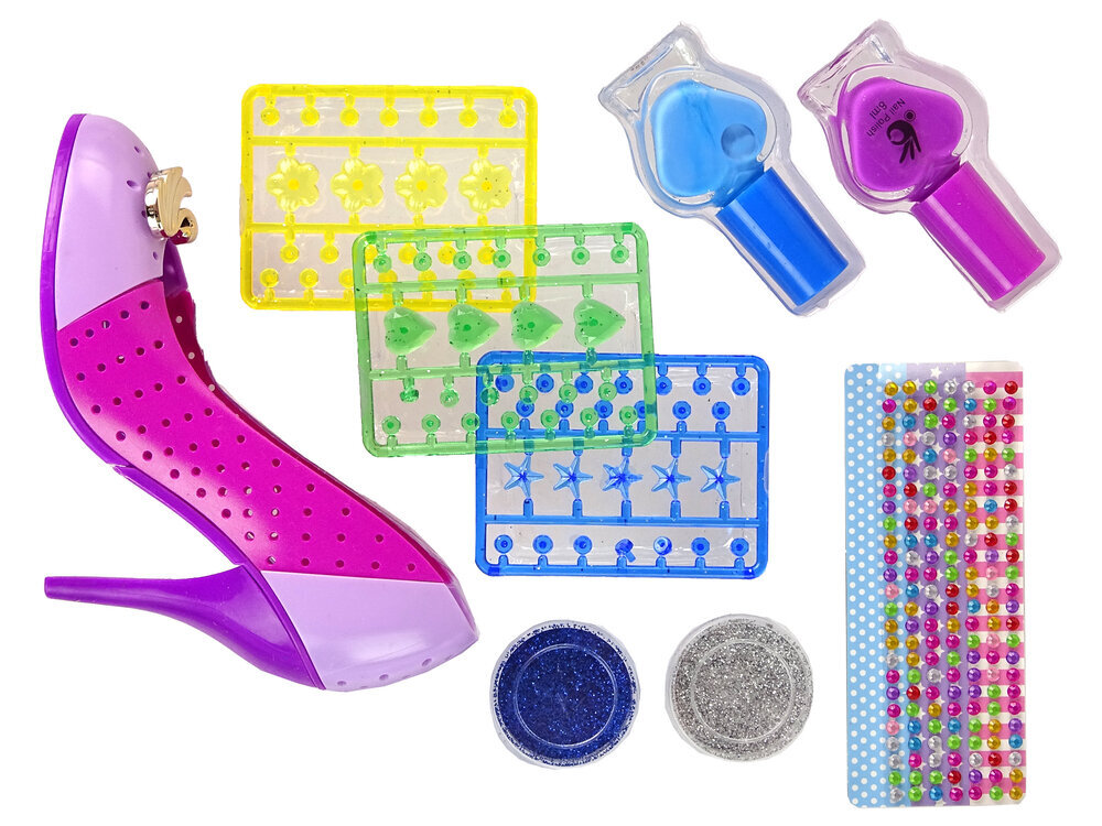 Värviline maniküür ja ehtekomplekt hind ja info | Tüdrukute mänguasjad | kaup24.ee