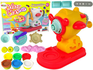 Mängupasta valmistamise komplekt plastiliiniga, 6 värvi hind ja info | Arendavad mänguasjad | kaup24.ee