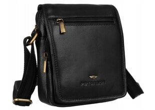 Мужская сумка Peterson N50, черная цена и информация | Мужские сумки | kaup24.ee