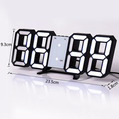 Часы TimeTrend 3D Lux LED цена и информация | Радиоприемники и будильники | kaup24.ee