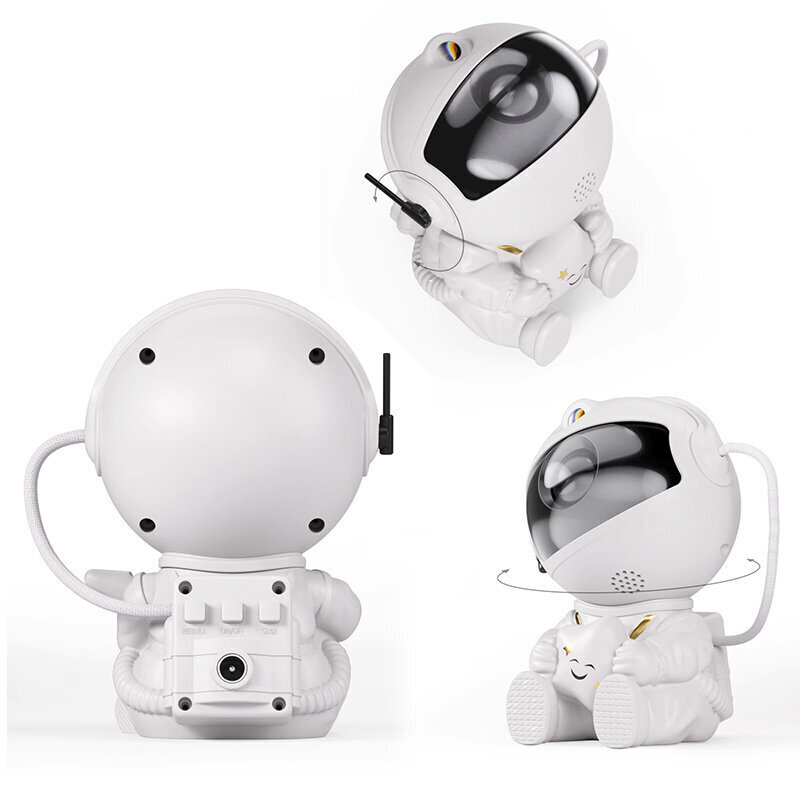 3D LED valgusefektide projektor Astronaut hind ja info | Peokaunistused | kaup24.ee