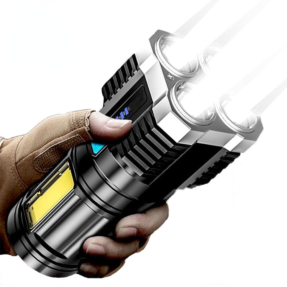 4-kiireline LED-taskulamp QuadBeam COB Pro hind ja info | Valgustid ja lambid | kaup24.ee