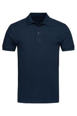 Рубашка-поло, темно-синяя V3500025A6 цена и информация | Мужские футболки | kaup24.ee