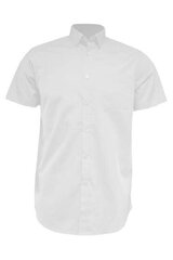 T-särk meestele, valge цена и информация | Мужские рубашки | kaup24.ee