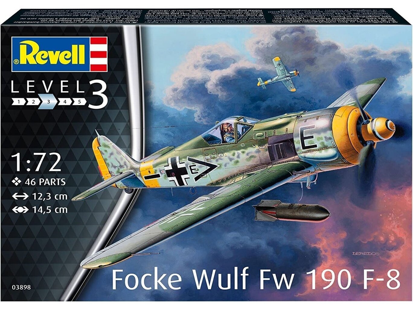 Revell REVELL Focke Wulf FW190 F-8 цена и информация | Liimitavad mudelid | kaup24.ee