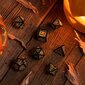 Täringukomplekt Halloween Pumpkin, must цена и информация | Lauamängud ja mõistatused | kaup24.ee