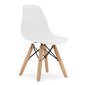 Laste tool Leobert Zubi, valge hind ja info | Laste lauad ja toolid | kaup24.ee