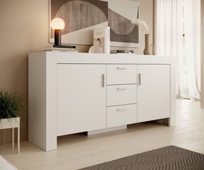 Комод ADRK Furniture 3SZ2D Cesiro, белый цена и информация | Комоды | kaup24.ee