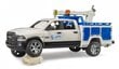 Hooldusauto Bruder RAM 2500 koos lisadega 02509 hind ja info | Poiste mänguasjad | kaup24.ee