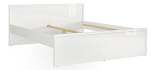 Кровать Pori, 140x200 см, белая цена и информация | Кровати | kaup24.ee