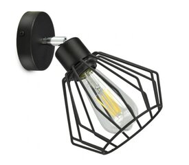 Настенный светильник Luxolar, черный, E27, 60 Вт цена и информация | Настенный светильник Конусы | kaup24.ee