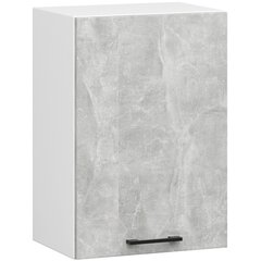 Кухонный шкаф Akord Oliwia W50, белый/серый цвет цена и информация | Кухонные шкафчики | kaup24.ee