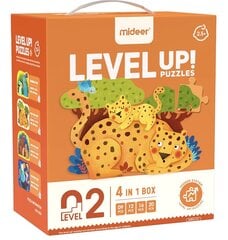 Pusle MiDeer Level Up "Loomad: Ema ja laps", tase 2 цена и информация | Пазлы | kaup24.ee