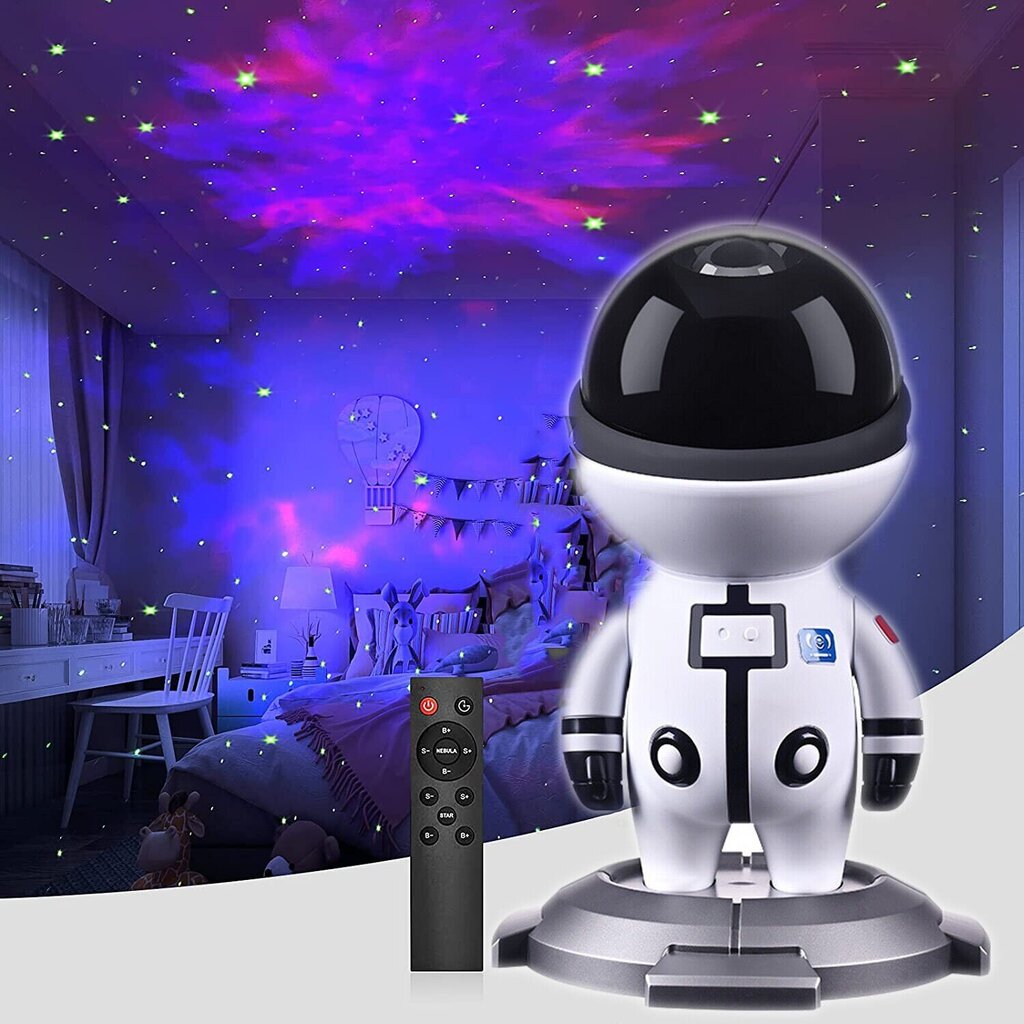 Projektor Star Boy 360° valge цена и информация | Peokaunistused | kaup24.ee