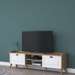 TV alus Asir, 180x55x35 cm, valge hind ja info | TV alused | kaup24.ee