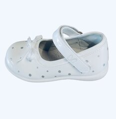 Детские лаковые туфли для девочки D-602White, белые цена и информация | Детские туфли | kaup24.ee