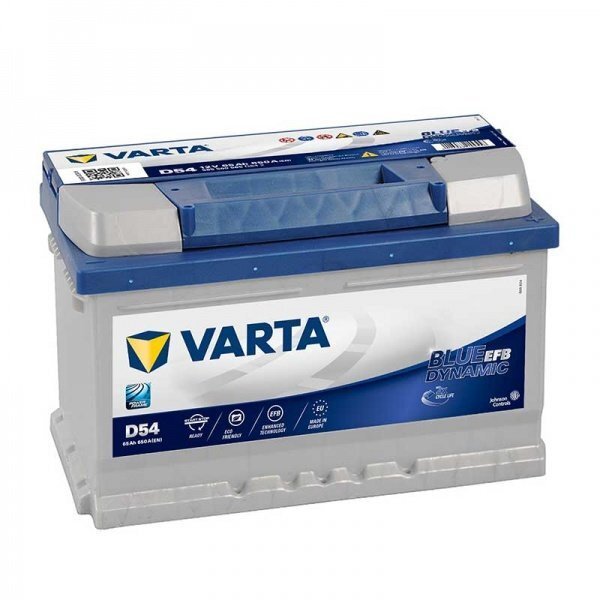 Autoaku Varta Blue EFB D54 65 Ah 650 A hind ja info | Akud | kaup24.ee