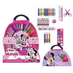 Minnie Mouse loominguline joonistuskomplekt kohvris hind ja info | Kirjatarbed | kaup24.ee