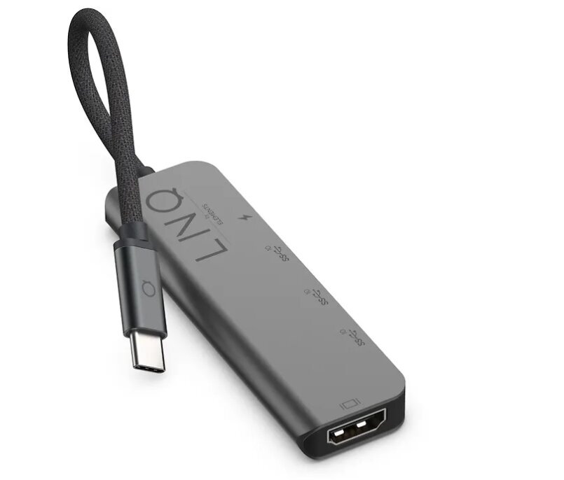 LINQ 5 in 1 PRO USB-C цена и информация | Kaablid ja juhtmed | kaup24.ee