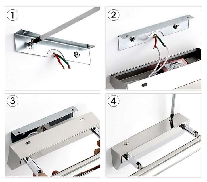 Seinavalgusti Lumenix LED, must hind ja info | Seinavalgustid | kaup24.ee