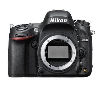 Digitaalne fotoaparaat Nikon D610 Body, Must цена и информация | Fotoaparaadid | kaup24.ee