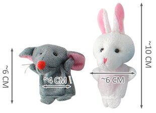 Игрушки на пальчики «Животные» цена и информация | Игрушки для девочек | kaup24.ee