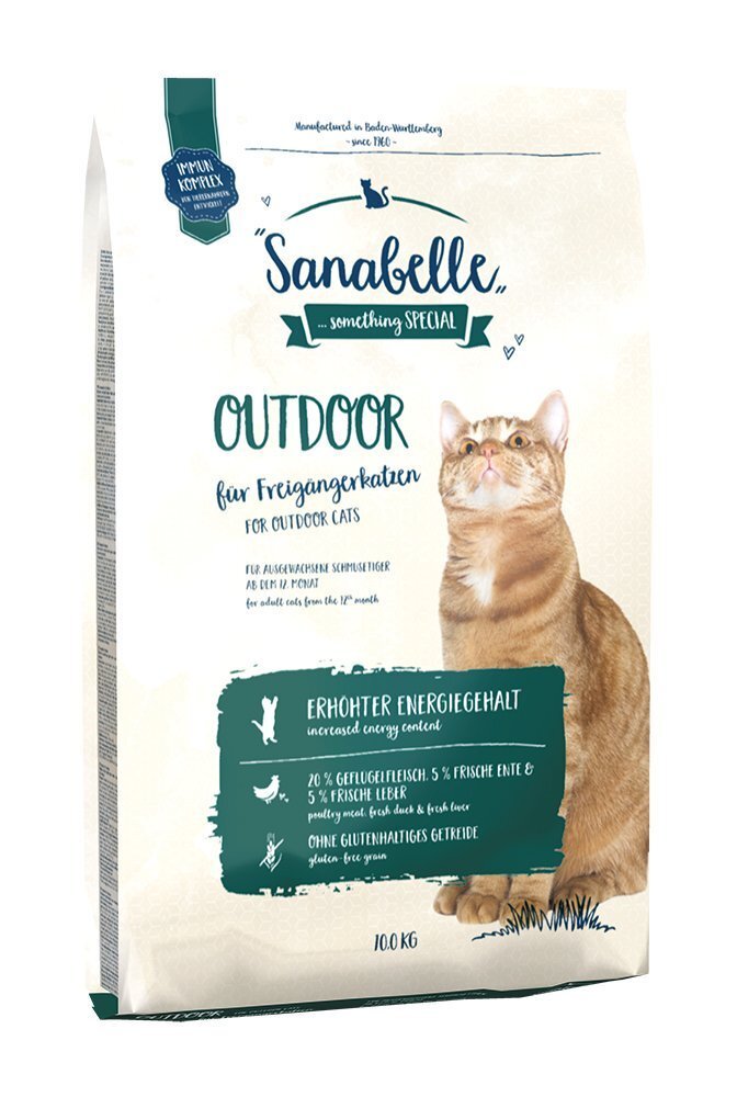 Kuivtoit kassidele Sanabelle Outdoor 10kg hind ja info | Kuivtoit kassidele | kaup24.ee