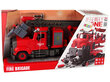 Tuletõrjeauto koos tarvikutega, punane hind ja info | Poiste mänguasjad | kaup24.ee