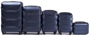 5-osaline kohvrite komplekt Wings 147-5, tumesinine hind ja info | Kohvrid, reisikotid | kaup24.ee