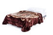 Tekk-voodikate, 200x240 cm, pruun roos hind ja info | Voodikatted, pleedid | kaup24.ee