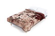 Tekk-voodikate, 160x210 cm, pruun roos hind ja info | Voodikatted, pleedid | kaup24.ee