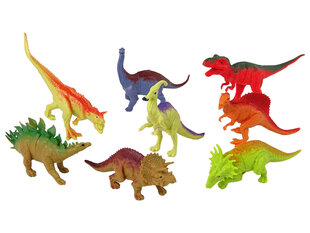 Dinofiguuride komplekt koos tarvikutega, 21 tk hind ja info | Poiste mänguasjad | kaup24.ee