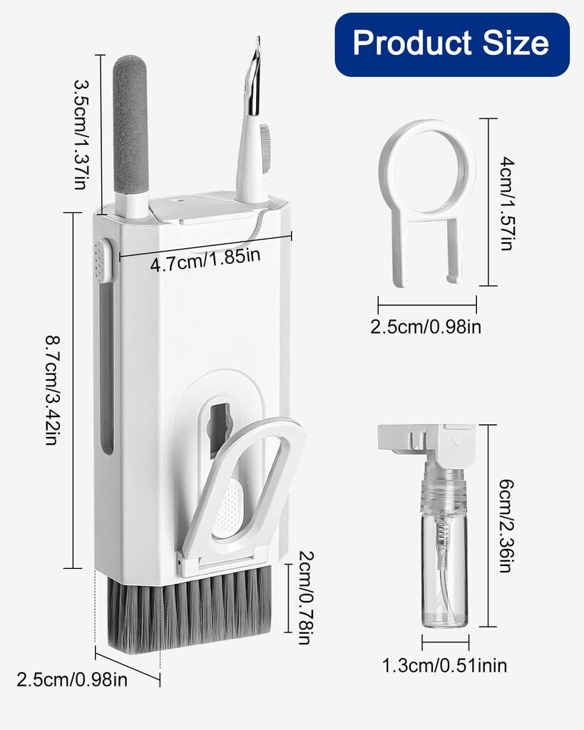 Klaviatuuri puhastamise komplekt. hind ja info | Puhastustarvikud | kaup24.ee