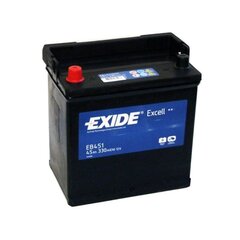 Aku EXIDE EB451 45 Ah 330 A hind ja info | Akud | kaup24.ee