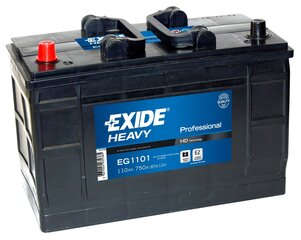 Aku EXIDE EG1101 110 Ah 750 A EN 12V цена и информация | Батареи | kaup24.ee