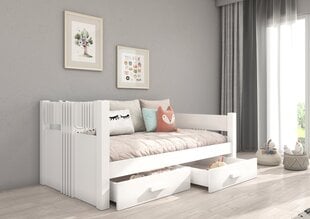 Детская кровать ADRK Furniture Bibi, белого цвета цена и информация | Детские кровати | kaup24.ee