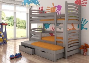 Детская кровать ADRK Furniture Maraba, серый цвет цена и информация | Детские кровати | kaup24.ee