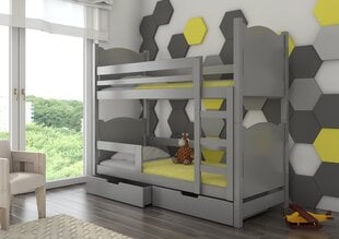 Детская кровать ADRK Furniture Maraba, серый цвет цена и информация | Детские кровати | kaup24.ee