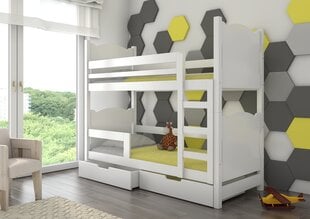 Детская кровать ADRK Furniture Maraba, белый цвет цена и информация | Детские кровати | kaup24.ee