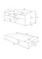 Lastevoodi Adrk Furniture Casimo II, valge hind ja info | Lastevoodid | kaup24.ee