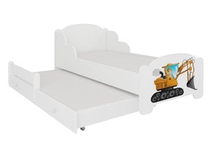 Кровать детская ADRK Furniture Amadis II, белый цвет цена и информация | Детские кровати | kaup24.ee