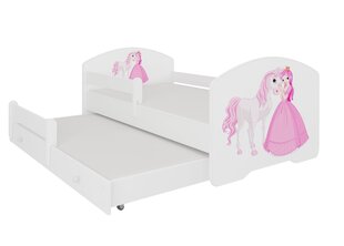 Lastevoodi Adrk Furniture Pepe II, valge hind ja info | Lastevoodid | kaup24.ee